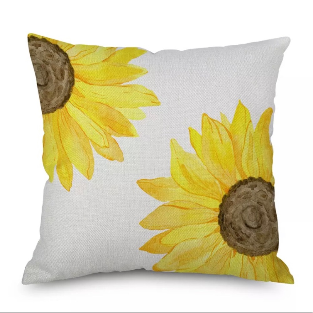 Darling Sunflower 🌻 Pillow Cover